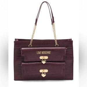 Love Moschino Brand New Bag with tag and authenticity certificate